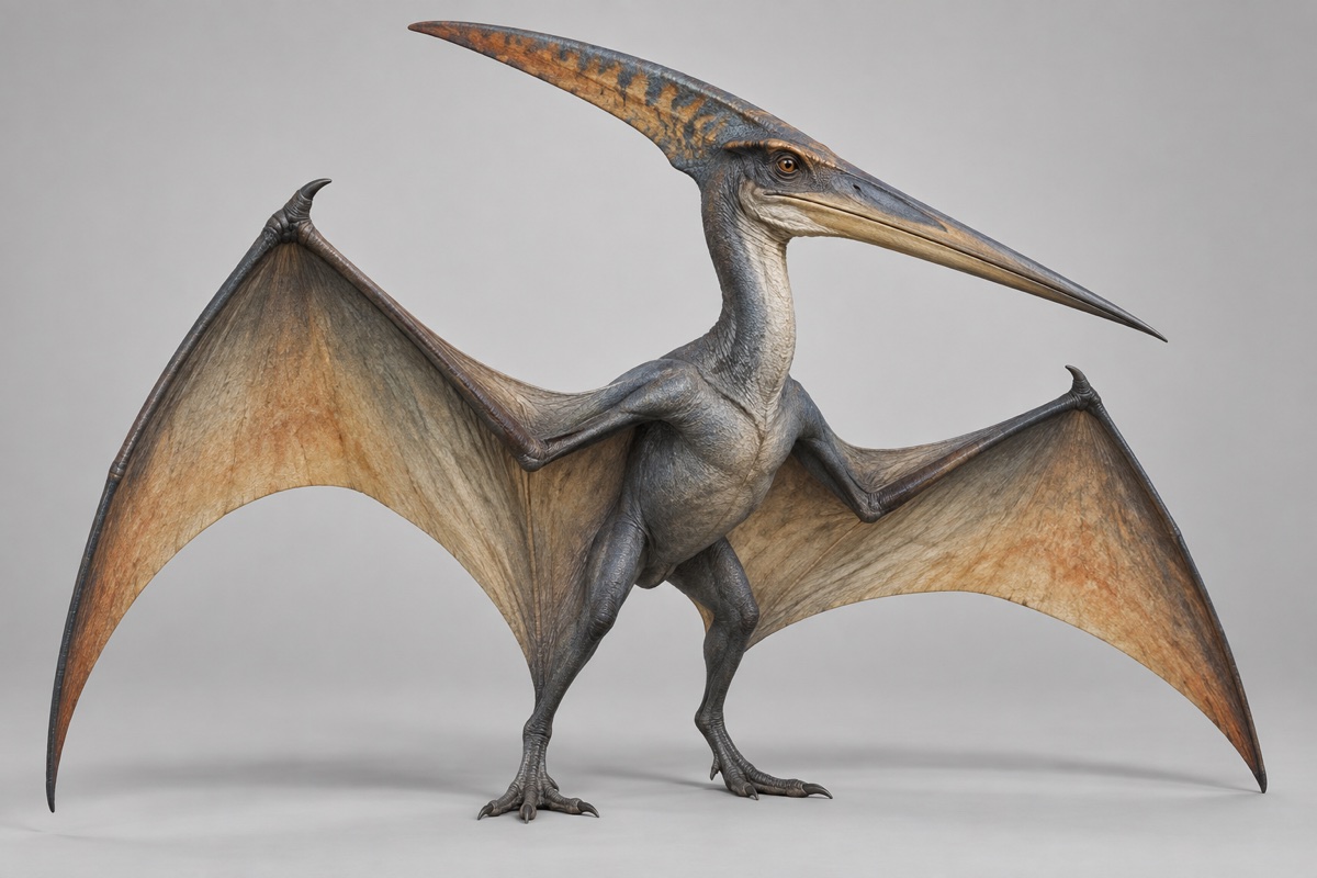3D artwork of Pteranodon